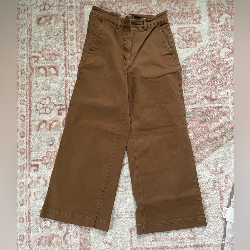 Everlane Wide-leg Crop Pants